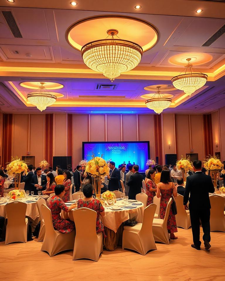 A premier bank gala dinner in Kuala Lumpur